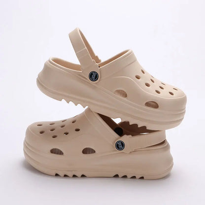 Platform Clogs for Women – Thick Bottom EVA Beach Slippers Non-Slip Summer Sandals