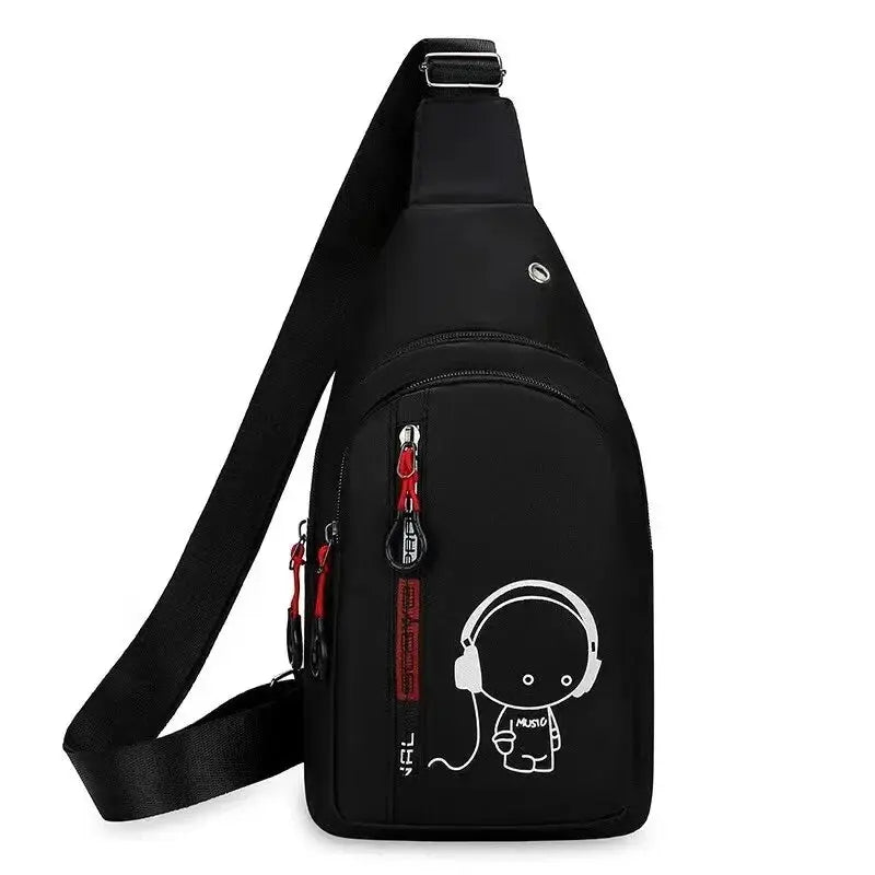 Men's Chest Bag – Stylish & Lightweight Crossbody for Travel Dealprice.co.uk