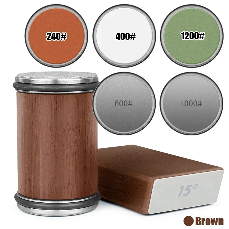 2025 Rolling Knife Sharpener – Precision Angles, Magnetic Base, Ultra-Sharpening
