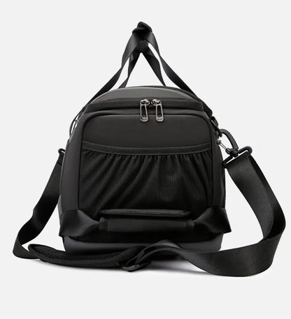 Men's Waterproof Gym Duffel Bag –  Bag with Shoe Compartment, Wet/Dry Separation