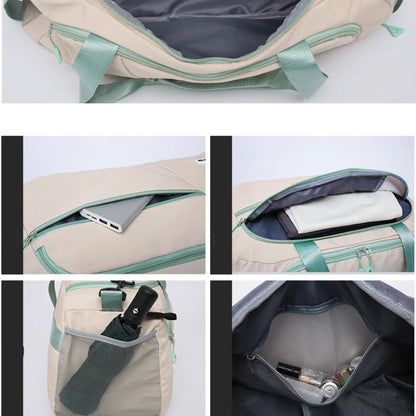 Women’s Large Oxford Travel Tote – Waterproof Gym & Weekend Shoulder Bag