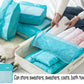 7/6 PCS Travel Organizer Set – Waterproof Packing Cubes for Clothes and Accessories