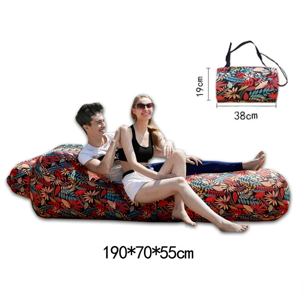Inflatable Double Mattress Sofa Bed – Ultralight & Portable Sleeping Solution for Camping & Travel Dealprice.co.uk