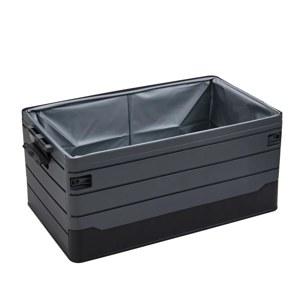 35L Foldable Camping & Car Storage Box – Waterproof with Lid