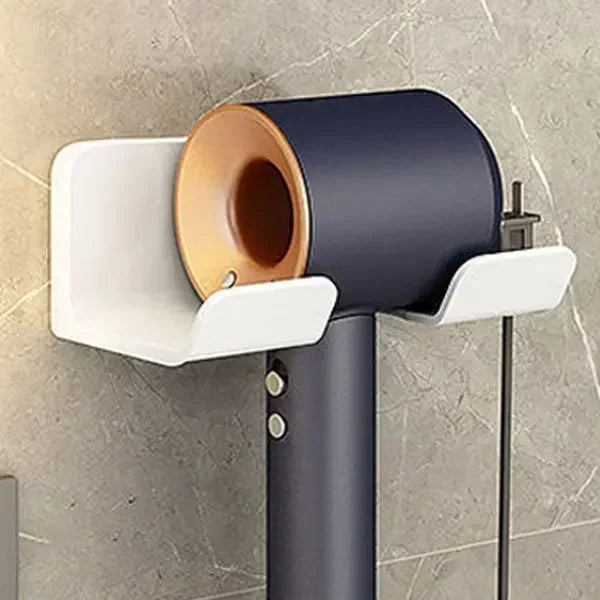 Wall-Mounted Hair Dryer Holder – No-Drill Hands-Free Blow Dryer Stand Dealprice.co.uk
