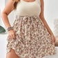 Plus Size Floral Knit Summer Dress – Sleeveless, Casual & Elegant