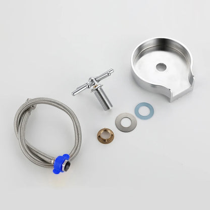 Glass Rinser for Kitchen Sink – Stainless Steel Bottle & Cup Washer Attachment