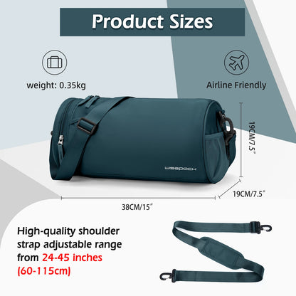 Women’s Waterproof Gym, Yoga & Weekend Bag with Shoe Compartment