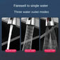 Anti-Splash 360° Rotating Kitchen Tap Attachment with 3 Water-Saving Modes