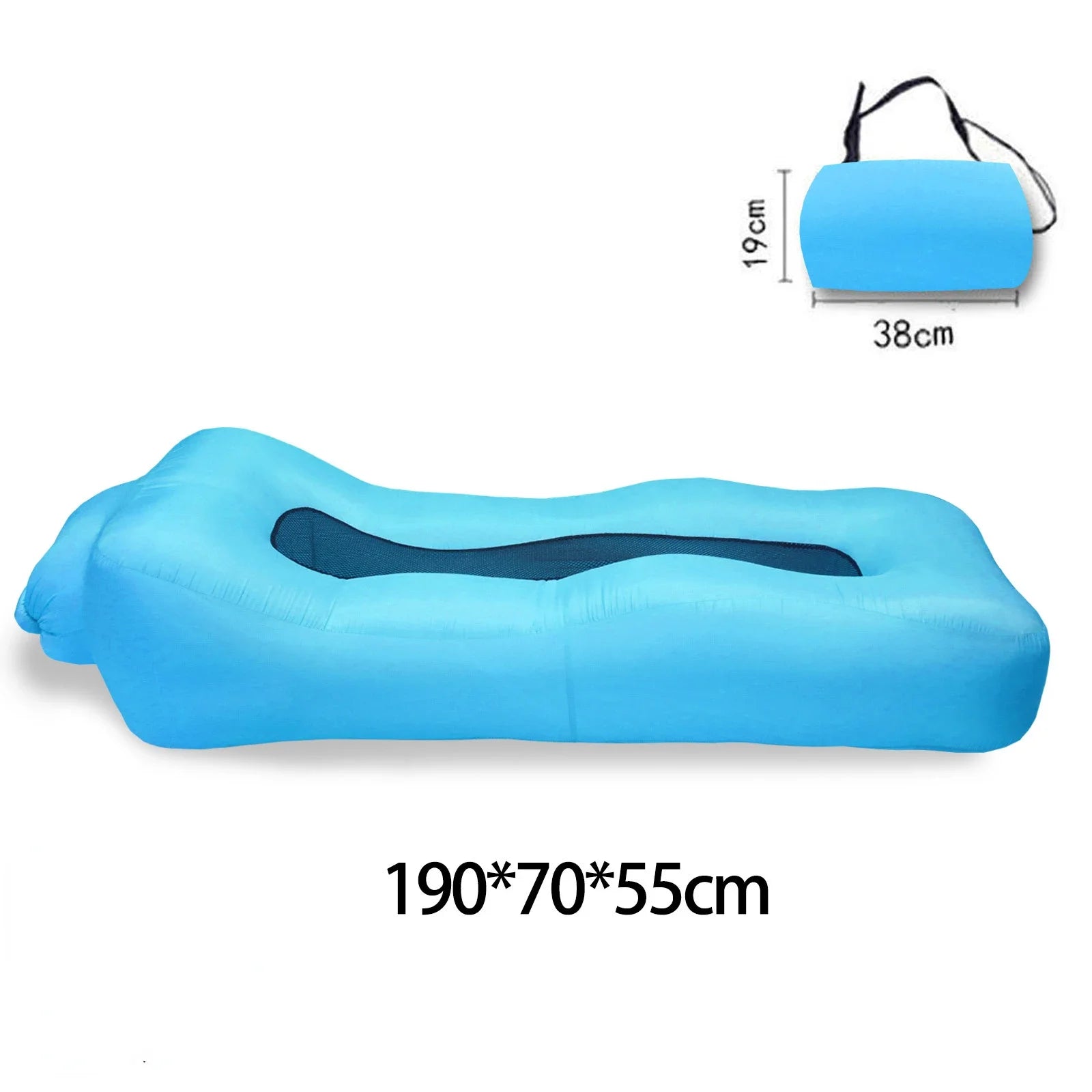 Inflatable Double Mattress Sofa Bed – Ultralight & Portable Sleeping Solution for Camping & Travel Dealprice.co.uk