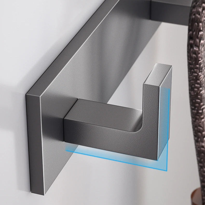 Bathroom Robe Hooks – Wall Mounted Stainless Steel Hook Rack Clothes Hanger