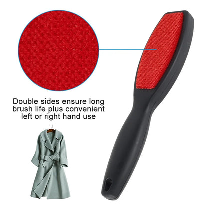 2PCS Double-Sided Reusable Lint Remover – Electrostatic Fabric Shaver & Pet Hair Brush Dealprice.co.uk