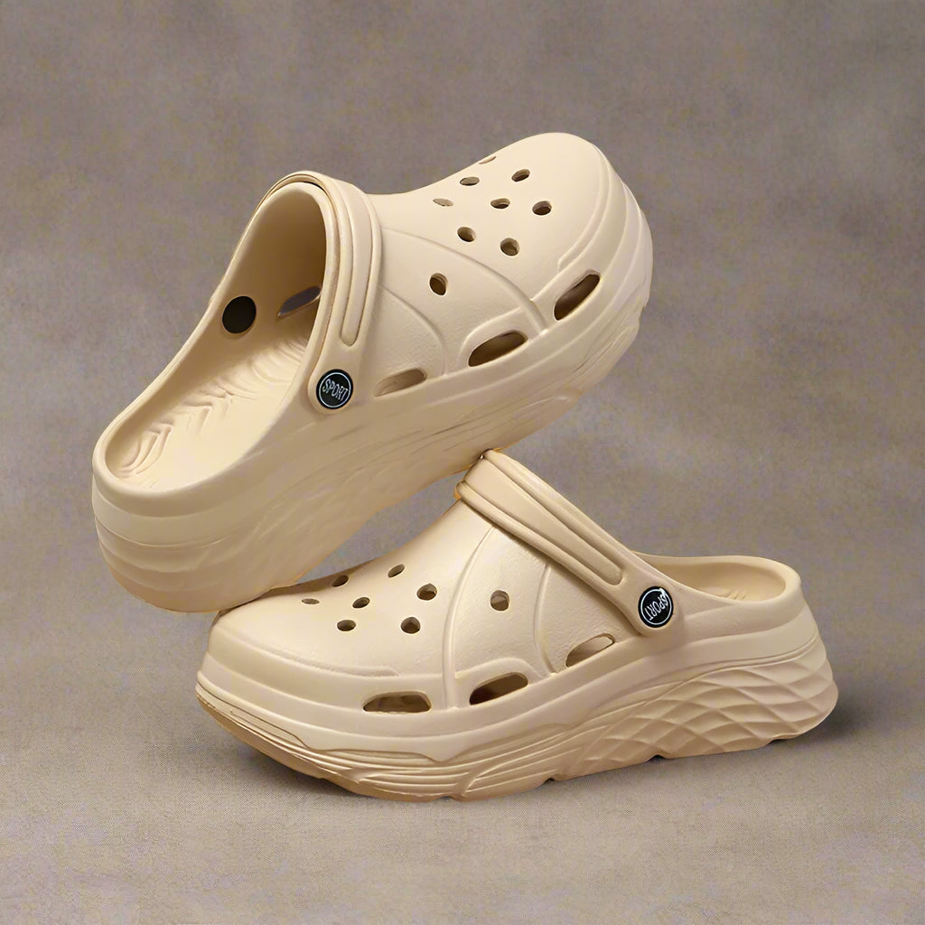 Women's Platform Non-Slip Garden Sandals – Summer Hollow Out EVA Clogs