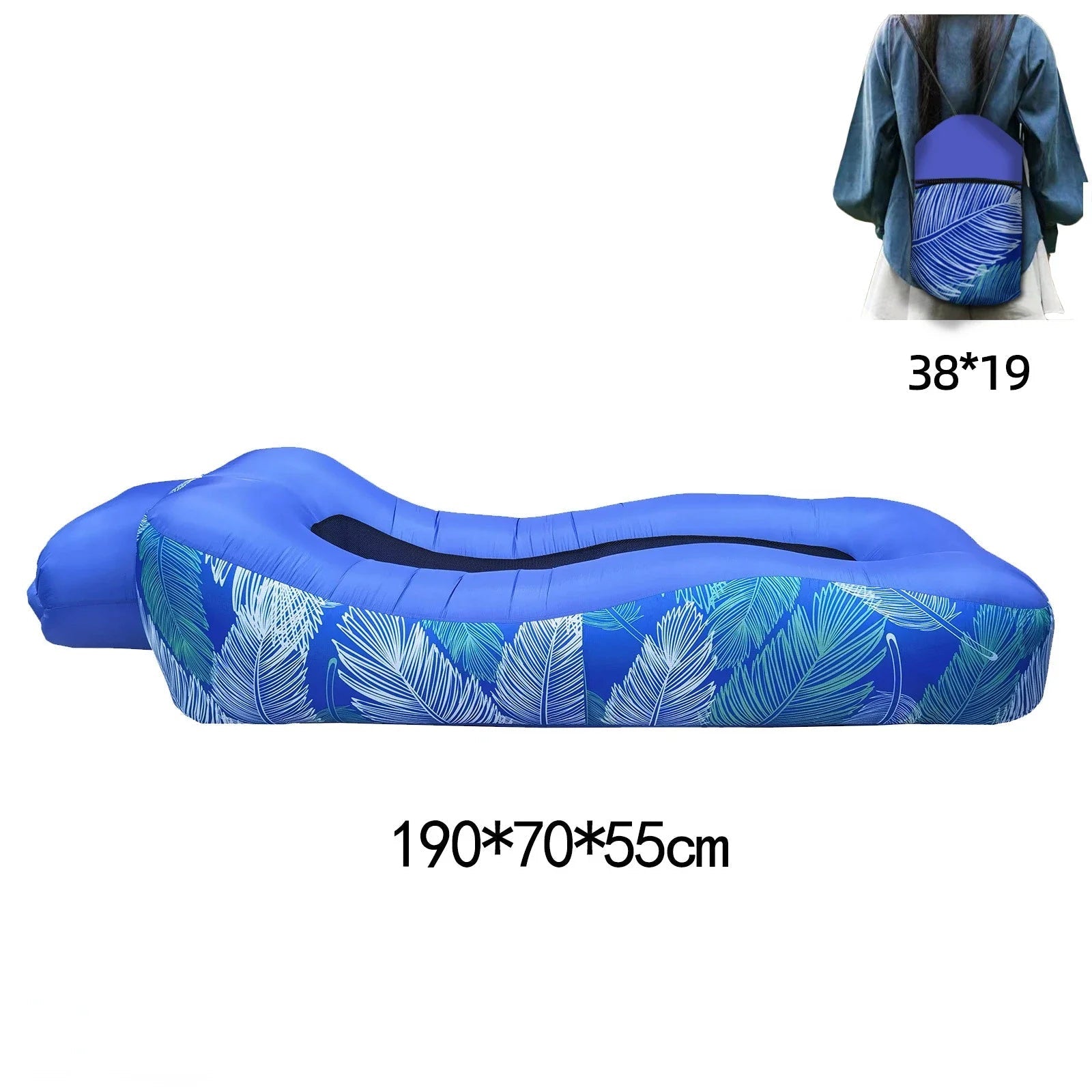 Inflatable Double Mattress Sofa Bed – Ultralight & Portable Sleeping Solution for Camping & Travel Dealprice.co.uk