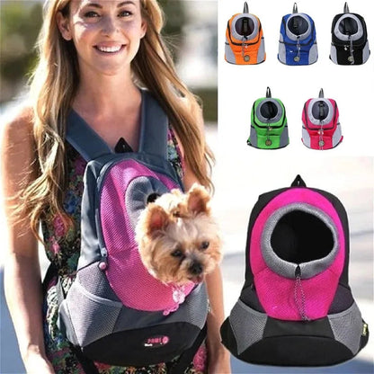 Pet Dog Carrier Backpack – Breathable Front Pack for Small & Medium Dogs & Cats Dealprice.co.uk