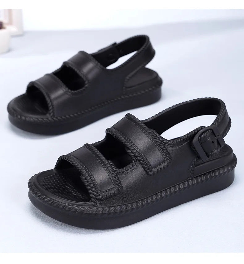 Women’s Breathable Uppers and Skid-proof Soles – EVA Buckle Sandals