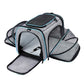 Portable Foldable Pet Carrier Bag – Breathable Travel Backpack for Cats & Small Dogs