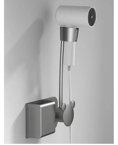 Wall-Mounted Adjustable Hair Dryer Holder – Hands-Free Styling Dealprice.co.uk