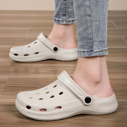 Summer Clogs for Men & Women – Lightweight Slip-On Garden Outdoor Slippers