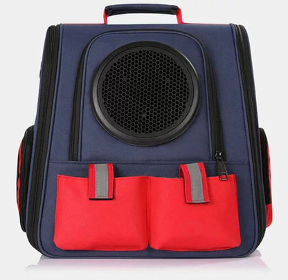 Foldable Astronaut Pet Carrier – Stylish Travel Bag for Cats & Small Dogs Dealprice.co.uk