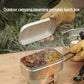Portable Aluminium Lunch Box – Reheatable Camping Meal Container Dealprice.co.uk