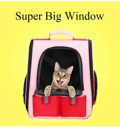 Foldable Astronaut Pet Carrier – Stylish Travel Bag for Cats & Small Dogs Dealprice.co.uk