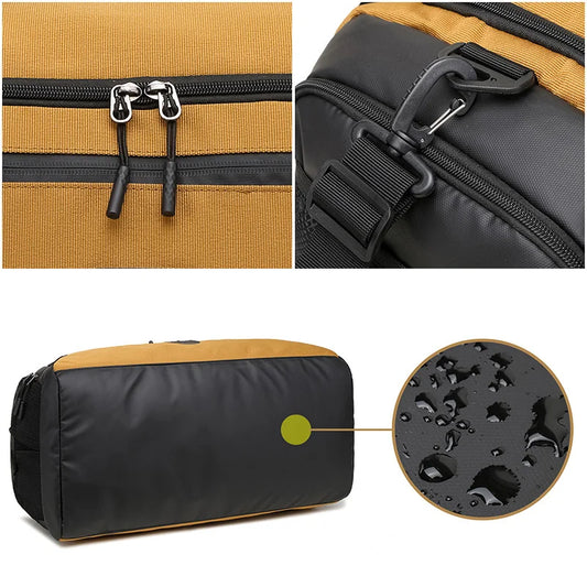 Gym Bag Dry Wet Separate Duffel Bag with Shoe Compartment