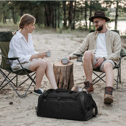 Gym Bag Dry Wet Separate Duffel Bag with Shoe Compartment