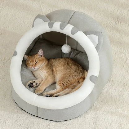 Super Cat Bed - Warm & Cozy Cave for Cats & Small Dogs Dealprice.co.uk