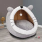 Cozy Winter Cat Bed – Warm Plush Cave for Cats & Small Dogs Dealprice.co.uk
