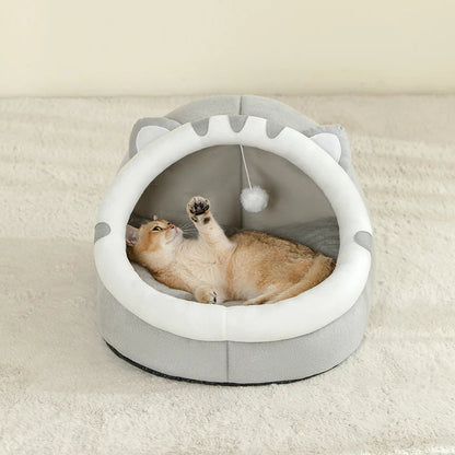 Super Cat Bed - Warm & Cozy Cave for Cats & Small Dogs Dealprice.co.uk