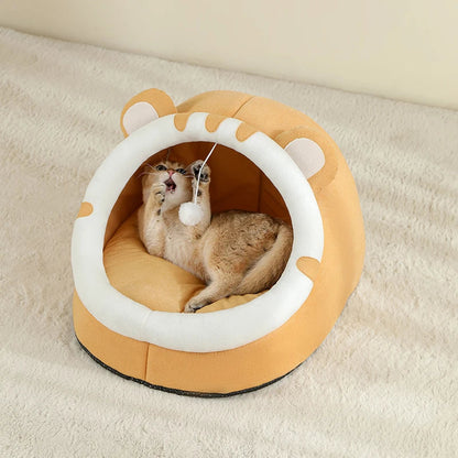 Super Cat Bed - Warm & Cozy Cave for Cats & Small Dogs Dealprice.co.uk