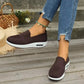 Women's Trainers Slip On Air Cushion Arch Support Memory Foam Walking Sneakers
