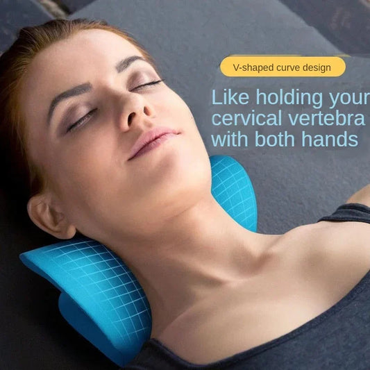 Neck and Shoulder Stretcher Pillow – Neck align Chiropractic Neck Pillow Stretcher