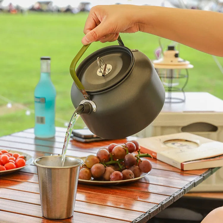 Portable Ultralight Camping Kettle – Durable Aluminium Teapot Dealprice.co.uk