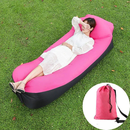 Portable Inflatable Air Sofa Bed – Waterproof & Lightweight Lounger for Beach, Camping & Outdoor Relaxation Dealprice.co.uk