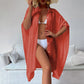 Women's Loose Beach Cardigan – Bikini Cover-Up & Sunscreen Outerwear
