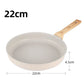 Aluminium Alloy Ceramic-Coated Wok for Gas & Induction - Non-Stick Frying Pan