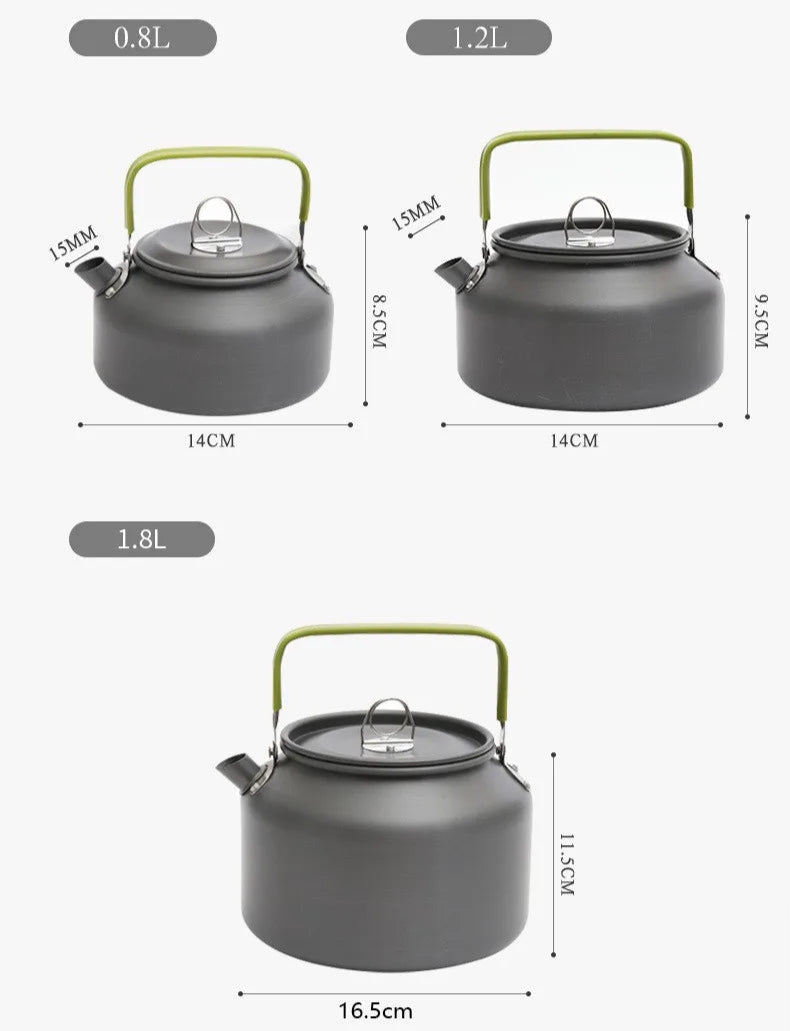 Portable Ultralight Camping Kettle – Durable Aluminium Teapot Dealprice.co.uk