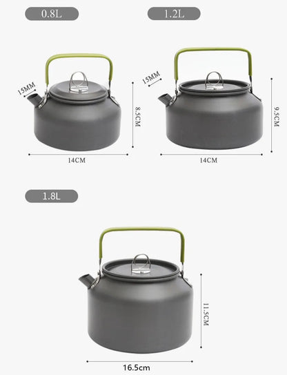 Portable Ultralight Camping Kettle – Durable Aluminium Teapot Dealprice.co.uk