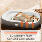 Memory Foam Dog Bed – Soft, Warm & Washable Sleeping Mat for Dogs