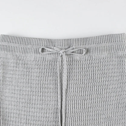 Knitted Maxi Skirt – High Street Woollen Straight Skirt (Autumn/Winter)