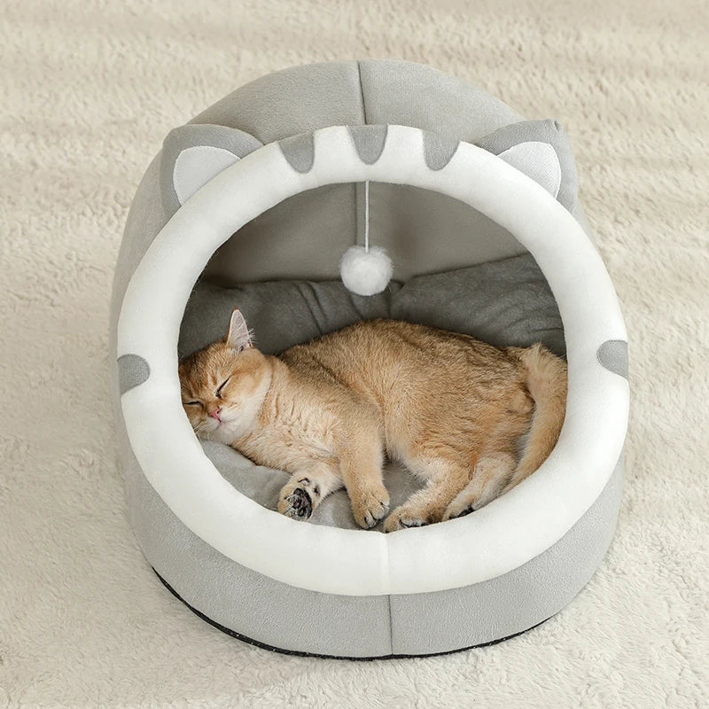 Super Cat Bed - Warm & Cozy Cave for Cats & Small Dogs Dealprice.co.uk