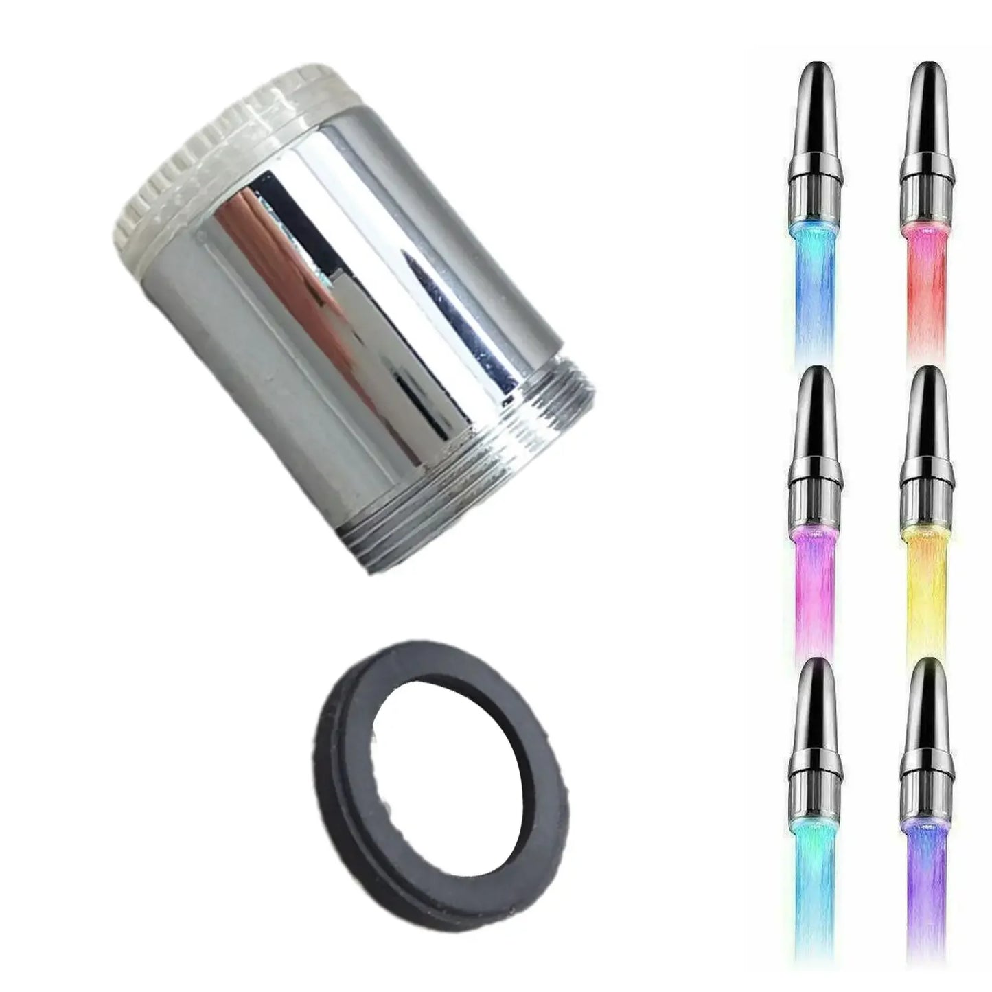 LED Colour-Changing Tap Light 7-Colour LED Tap Light for Kitchen & Bathroom