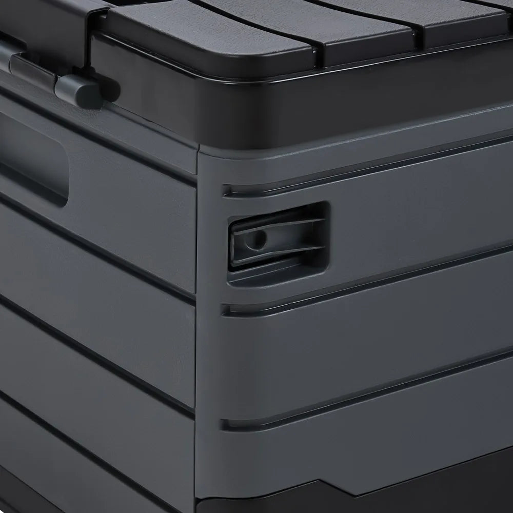 35L Foldable Camping & Car Storage Box – Waterproof with Lid