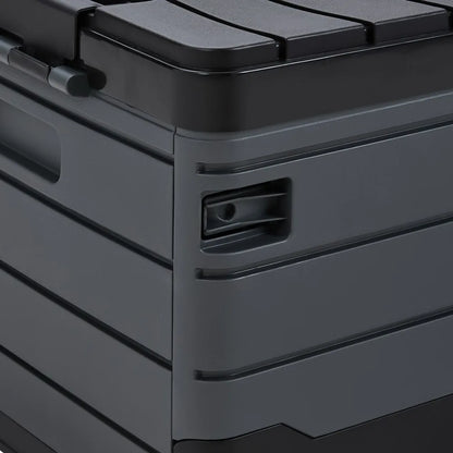35L Foldable Camping & Car Storage Box – Waterproof with Lid