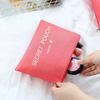 6 Pcs Travel Storage Bag Set – Waterproof, Large,  Eco-Friendly Luggage Organisers
