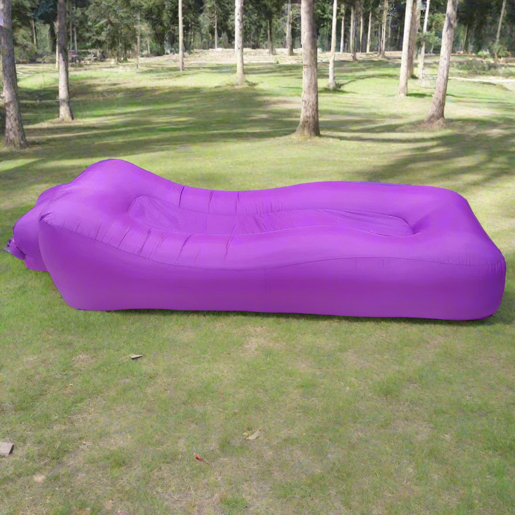 Outdoor Inflatable Sofa Bed – Portable Air Mattress for Camping, Beach & Travel Dealprice.co.uk