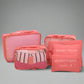 6 Pcs Travel Storage Bag Set – Waterproof, Large,  Eco-Friendly Luggage Organisers