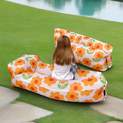 Portable Inflatable Air Sofa Bed – Waterproof & Lightweight Lounger for Beach, Camping & Outdoor Relaxation Dealprice.co.uk